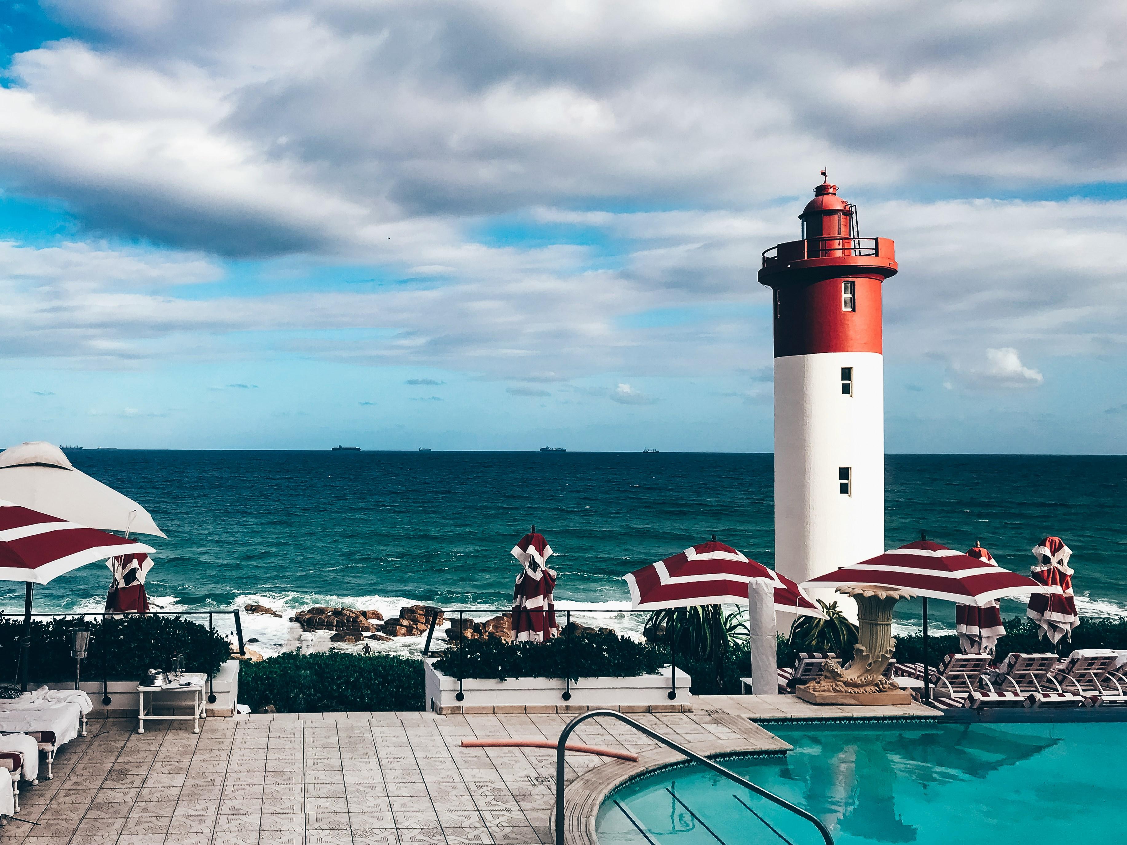 Pool overlooking the Umhlanga lighthouse